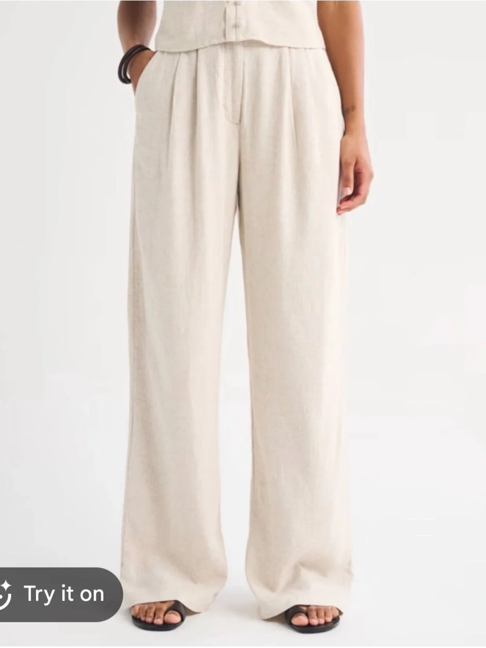 Abercrombie & fitch linen trousers size 27/4